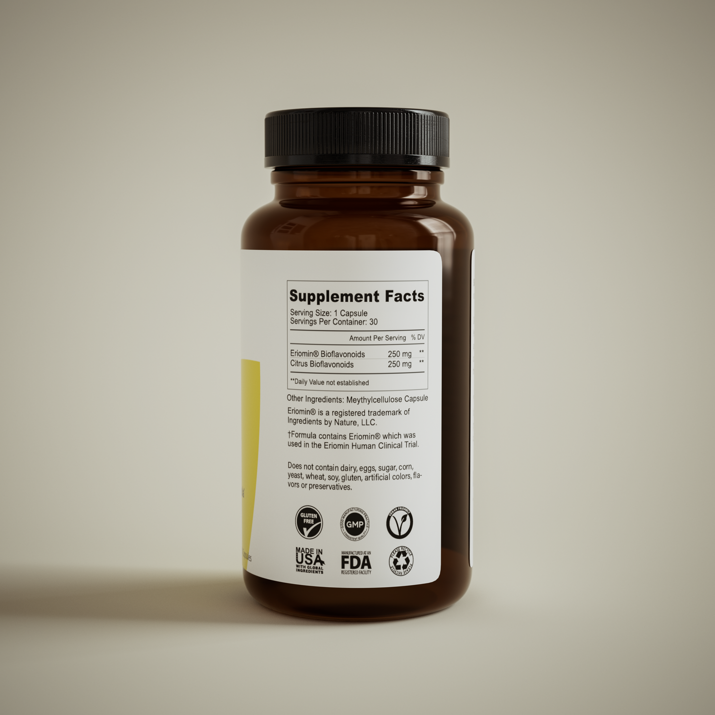 Preverio™ Glucose Metabolism Support – Eriomin Citrus Bioflavonoid Capsules (30)